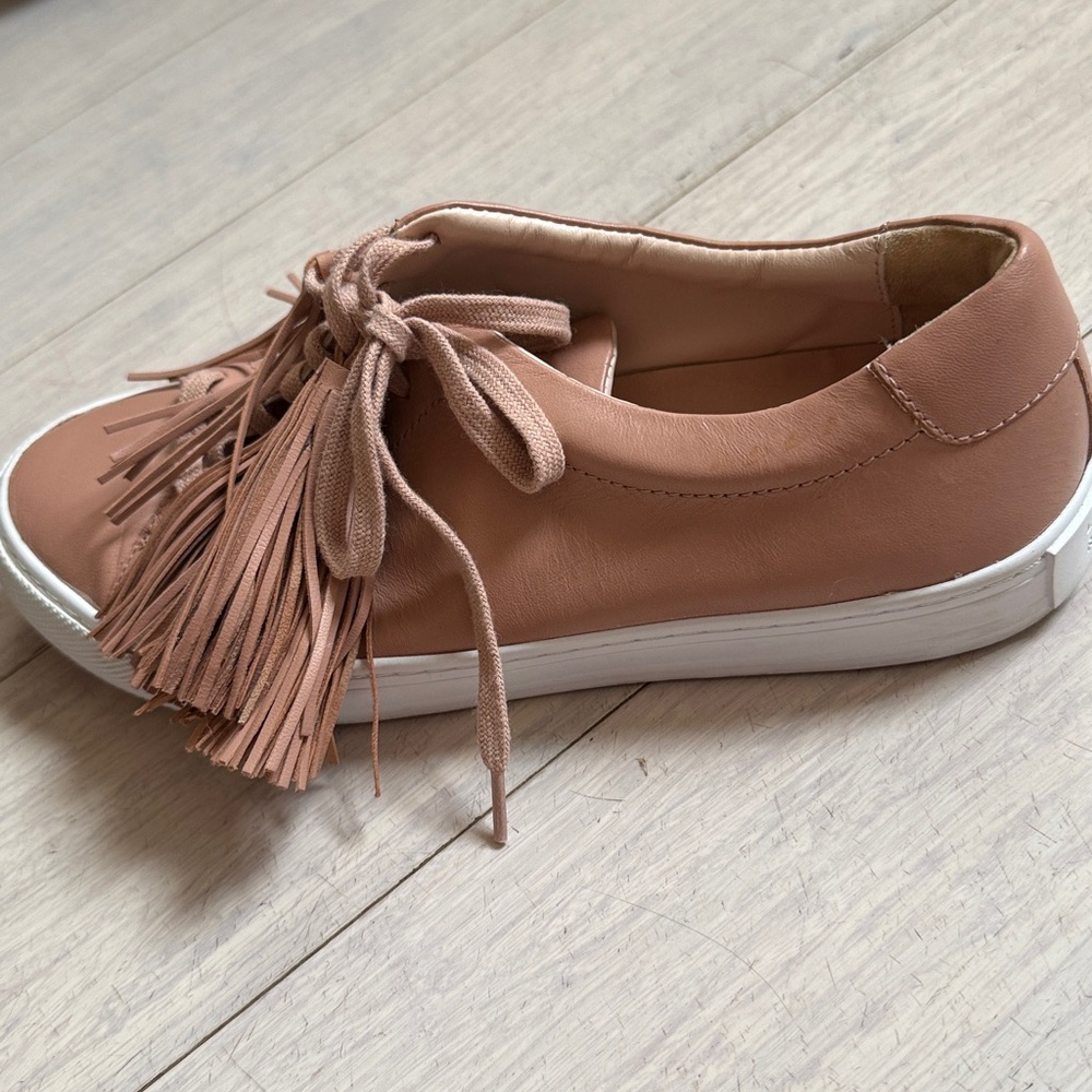 Chic Fringe loeffler Randall Tan Sneakers for Women - Picture 6 of 6